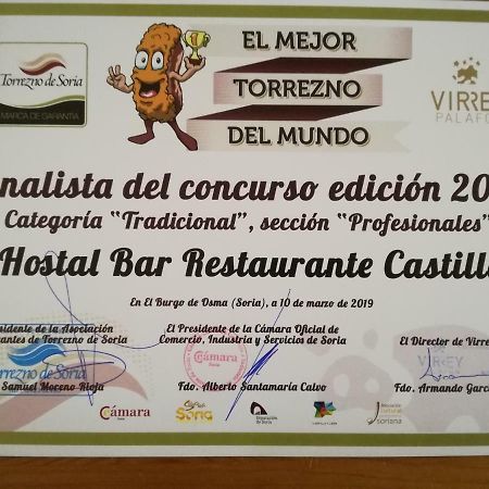 Hostal Castilla Seron de Najima Bagian luar foto